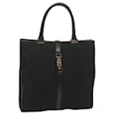 GUCCI Jackie GG Canvas Hand Bag Black 002 1064 auth 68287 - Gucci