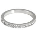 TIFFANY & CO. Aliança de casamento de diamante Novo Half-Eternity em platina 0.18 ctw - Tiffany & Co
