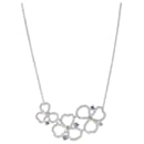 TIFFANY & CO. Paper Flowers Necklace with Diamonds & Tanzanite in Platinum - Tiffany & Co