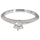 TIFFANY Y COMPAÑIA. Anillo de compromiso de diamantes en platino I VS1 0.27 por cierto - Tiffany & Co