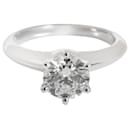 TIFFANY & CO. Bague de fiançailles solitaire diamant en platine H VS1 14 ctw - Tiffany & Co