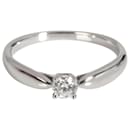 TIFFANY & CO. Harmony Diamond Engagement Ring in Platinum I VS1 0.18 ctw - Tiffany & Co
