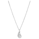 TIFFANY Y COMPAÑIA. Colgante de diamantes en forma de lágrima de Elsa Peretti en platino 0.75 por cierto - Tiffany & Co
