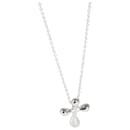 TIFFANY & CO. Elsa Peretti Cross Pendant on a Chain, platinum - Tiffany & Co
