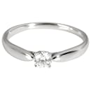 TIFFANY & CO. Harmony Diamond Solitaire Ring in Platinum J VS1 0.21 ctw - Tiffany & Co