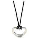 TIFFANY & CO. Elsa Peretti Open Heart Pendant in  Sterling Silver 02 ctw - Tiffany & Co