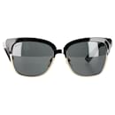 Gucci GG0697S Sonnenbrille aus schwarzem Acetat