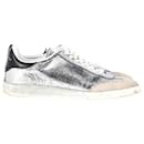 Isabel Marant Bryce Sneakers in Silver Leather