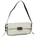 LOEWE Anagram Shoulder Bag PVC White Auth fm3203 - Loewe