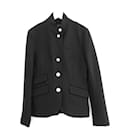 Rag & Bone Black Jersey Slade Blazer Jacket