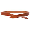 Isabel Marant Lecce Belt in Brown Leather