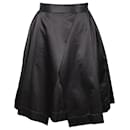 Vivienne Westwood Anglomania Knee Length Skirt in Black Cotton