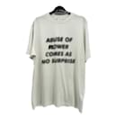OFF-WHITE T-Shirts T.Internationale L Baumwolle - Off White