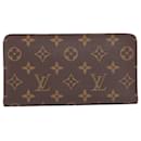 brown 2000 Monogram Porto Monesip zip wallet - Louis Vuitton