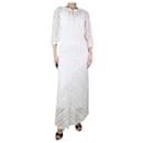 White lace dress - size UK 8 - Maje