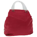 PRADA Hand Bag Nylon Pink Auth 67235 - Prada