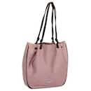 PRADA Hand Bag Satin Pink Auth 68289 - Prada