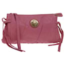 GUCCI Clutch Bag Leather Pink 197016 Auth hk1167 - Gucci