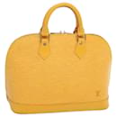 LOUIS VUITTON Epi Alma Hand Bag Tassili Yellow M52149 LV Auth 66314 - Louis Vuitton