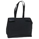PRADA Tote Bag Toile Noir Auth bs12519 - Prada