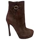 YSL Jane buckled ankle boots - Yves Saint Laurent