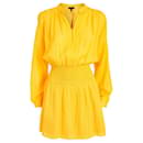 Rag & Bone Calista Mini Dress Yellow