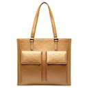 Goldene Louis Vuitton-Einkaufstasche Wilwood mit Monogramm in Mattoptik