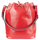 Louis Vuitton Red Epi Leather Sac Noe Grande