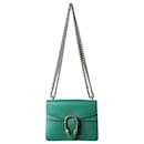 Green Dionysus leather bag - size - Gucci