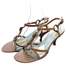 Strappy sandals with kitten heel - Bottega Veneta