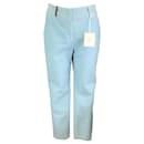 Pantaloni Peserico Easy in velluto a coste azzurro - Autre Marque