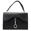 Prada Handbags Leather Black Cleo