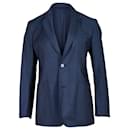 Maison Margiela Suit Jacket in Navy Blue Wool and Cotton - Maison Martin Margiela