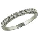 Platinum Diamond Half Eternity Ring - Autre Marque