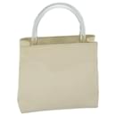 PRADA Hand Bag Enamel White Auth 69200 - Prada