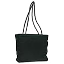 Prada Tote Bag Nylon Green Auth bs12869