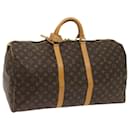 Louis Vuitton-Monogramm Keepall 55 Boston Bag M.41424 LV Auth 65115