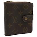 LOUIS VUITTON Monogram Compact zip Wallet M61667 LV Auth 68788 - Louis Vuitton