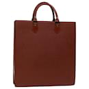 LOUIS VUITTON Epi Sac Plat Hand Bag Brown M52073 LV Auth 68535 - Louis Vuitton