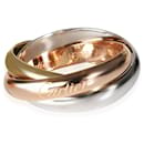 Cartier Trinity Ring in 18K 3 Tone Gold