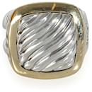 David Yurman Sculpted Cable Ring in 18k yellow gold/sterling silver