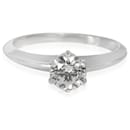 TIFFANY & CO. Anel de noivado de diamante em platina G VVS2 0.75 ctw - Tiffany & Co