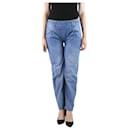 Blue pleated jeans - size US 4 - Brunello Cucinelli