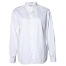 Toteme, White Oversized Shirt - Autre Marque