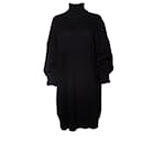 Maison Margiela, black oversized wool dress - Autre Marque