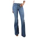 Calça jeans flare azul - tamanho UK 8 - Tom Ford