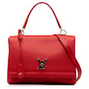Louis Vuitton Red Lockme II BB