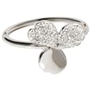 TIFFANY & CO. Anello di diamanti con fiori di carta in 18K oro bianco 0.16 ctw - Tiffany & Co