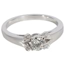 Cartier Ballerine Anello di fidanzamento con diamante in platino F VVS2 0.35 ct