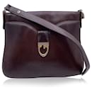 Vintage Dark Brown Leather Shoulder Bag Handbag - Gucci
